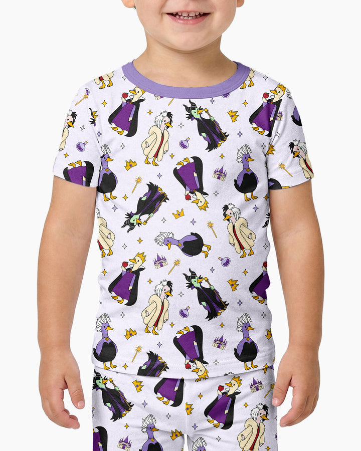 Evil Goose Bamboo Two Piece Short Sleeve Pajama Set