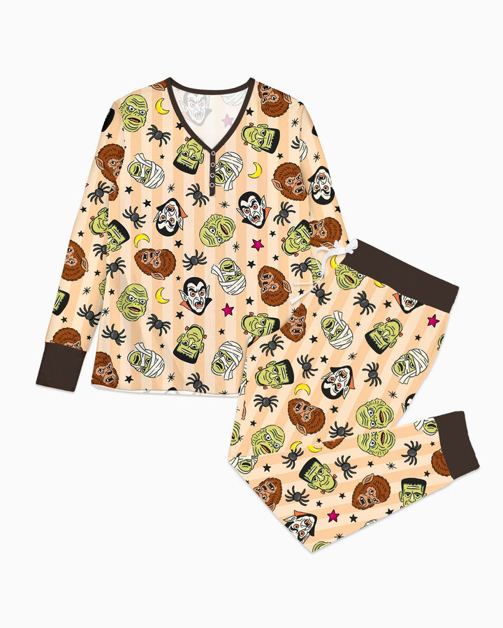 Creepy Crew Family Matching Bamboo Women Pajama Set