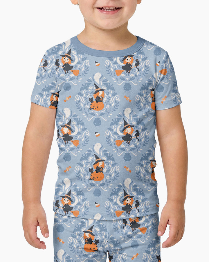 Sweet Witches Bamboo Two Piece Short Sleeve Pajama Set