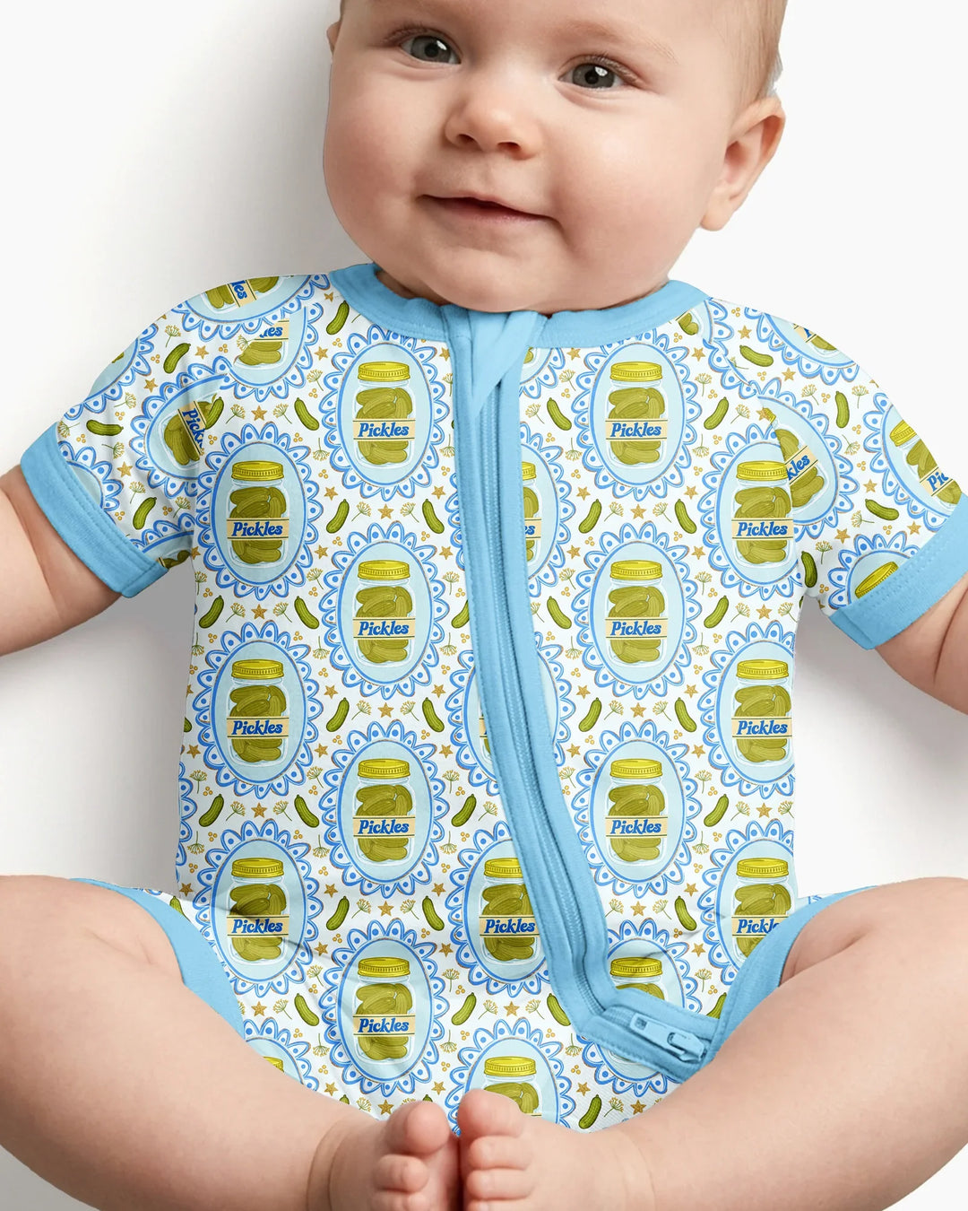 Pickle Coquette Bamboo Shorty Zippy