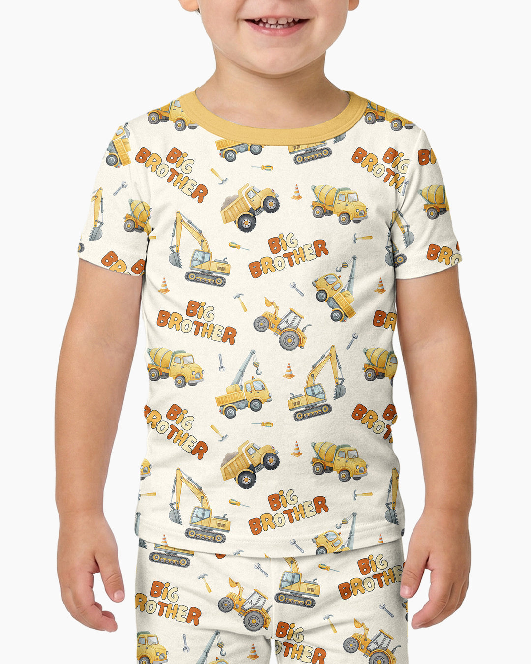 CUSTOM Template Bamboo Two Piece Short Sleeve Pyjamas Set
