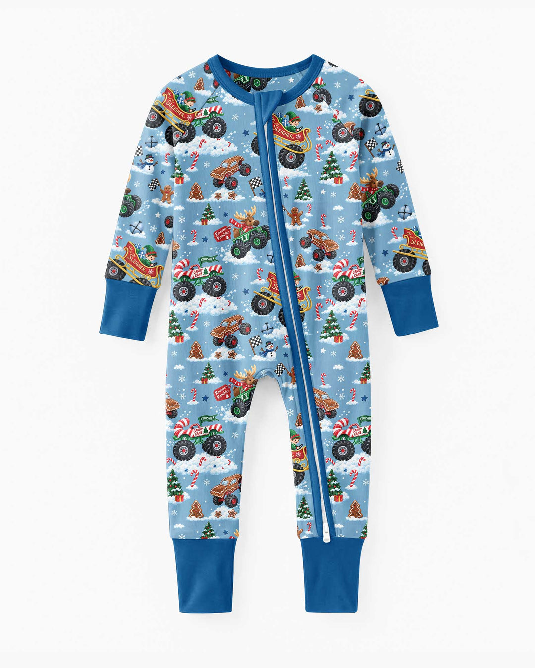 Holiday Monster Truck Bamboo Convertible Zippy