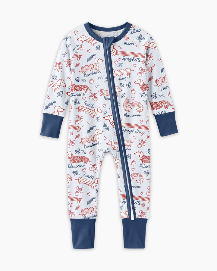 Funny Dachshund Pasta Pups Bamboo Convertible Zippy