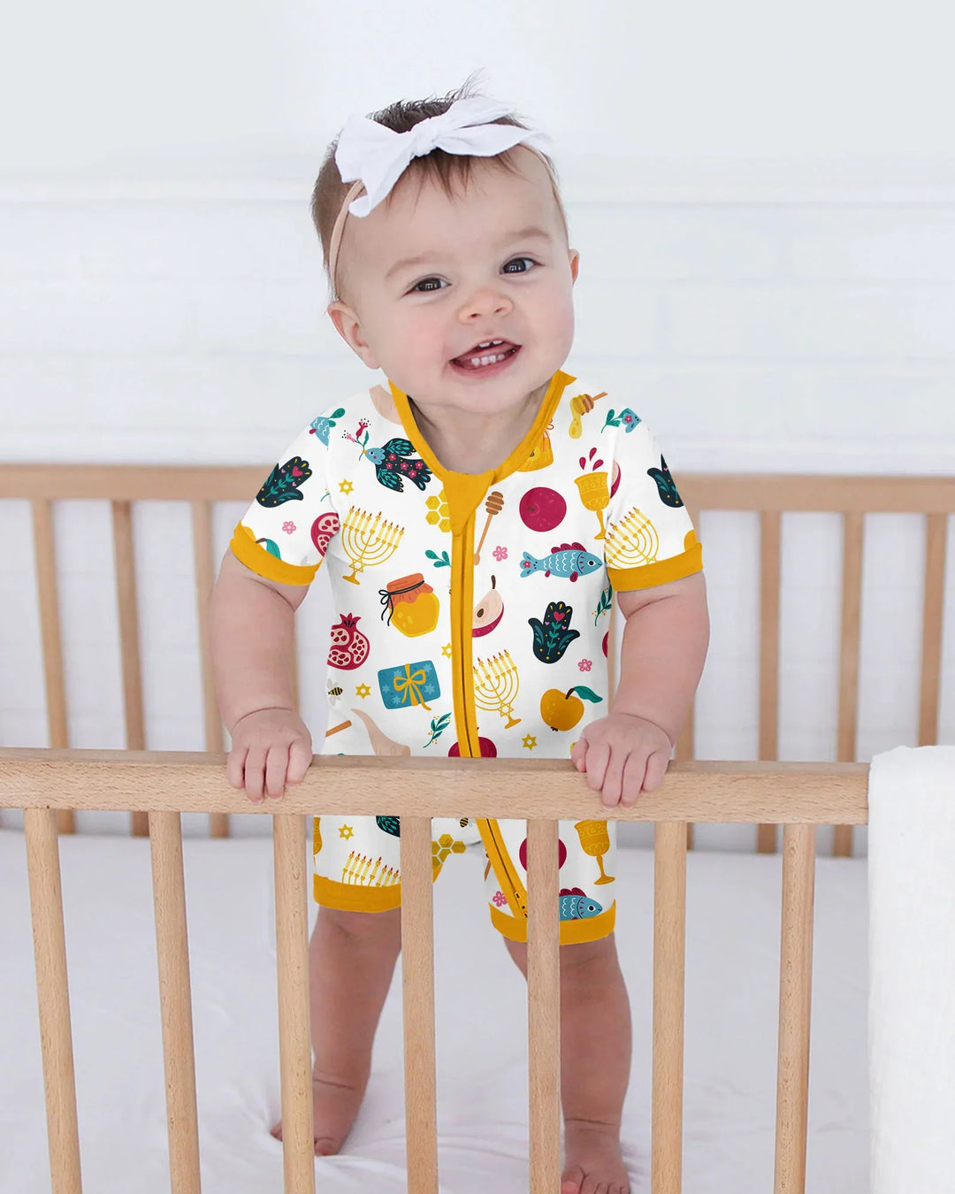 Shanah Tovah Party Bamboo Shorty Zippy