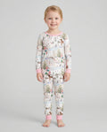 Enchanted Winter Wonderland Bamboo Two Piece Long Sleeve Pajama Set