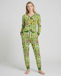 I Love Sports Soccer Bamboo Women Pajama Set