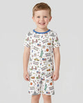 America 250 Celebration Bamboo Two Piece Short Sleeve Shorts Pajama Set