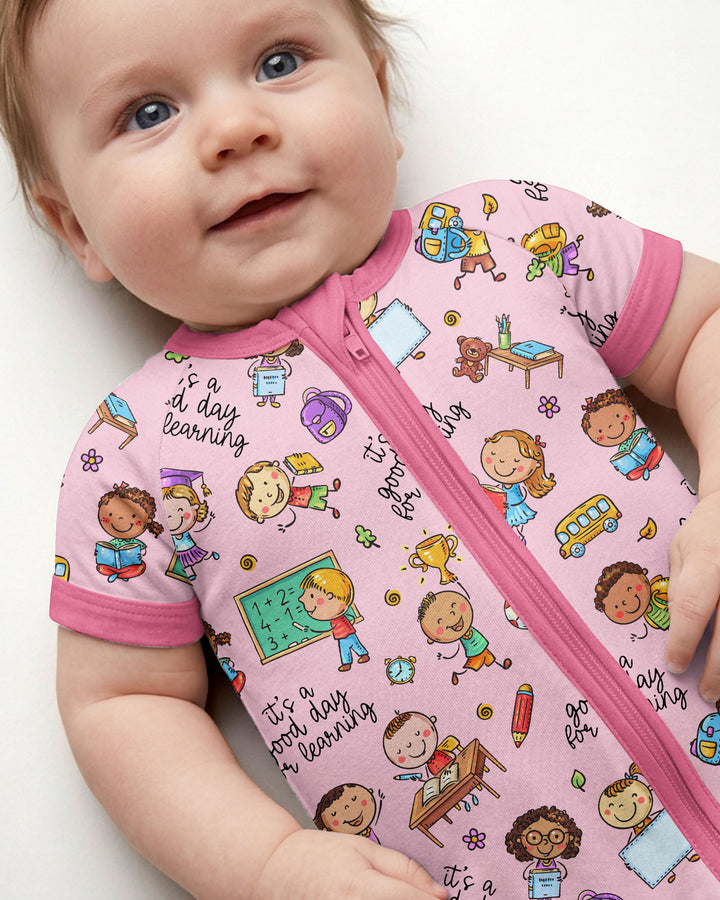Little Learners Adventure Bamboo Shorty Zippy