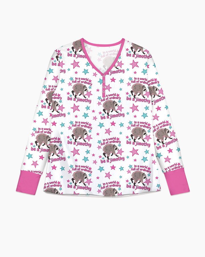 In A World Full Of Ordinary Be A Jimothy Bamboo Women Pajama Set