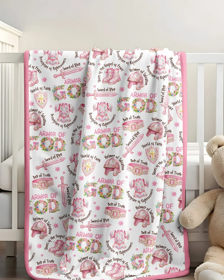 Put On The Full Armor Of God Bamboo Blanket