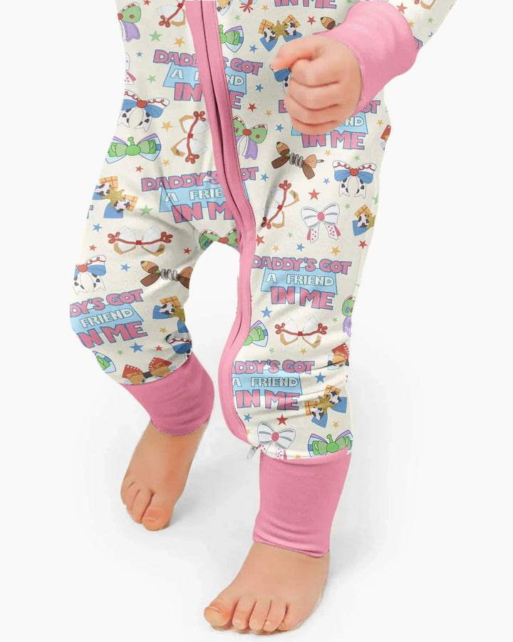 Daddy's Got A Friend In Me Bamboo Convertible Zippy