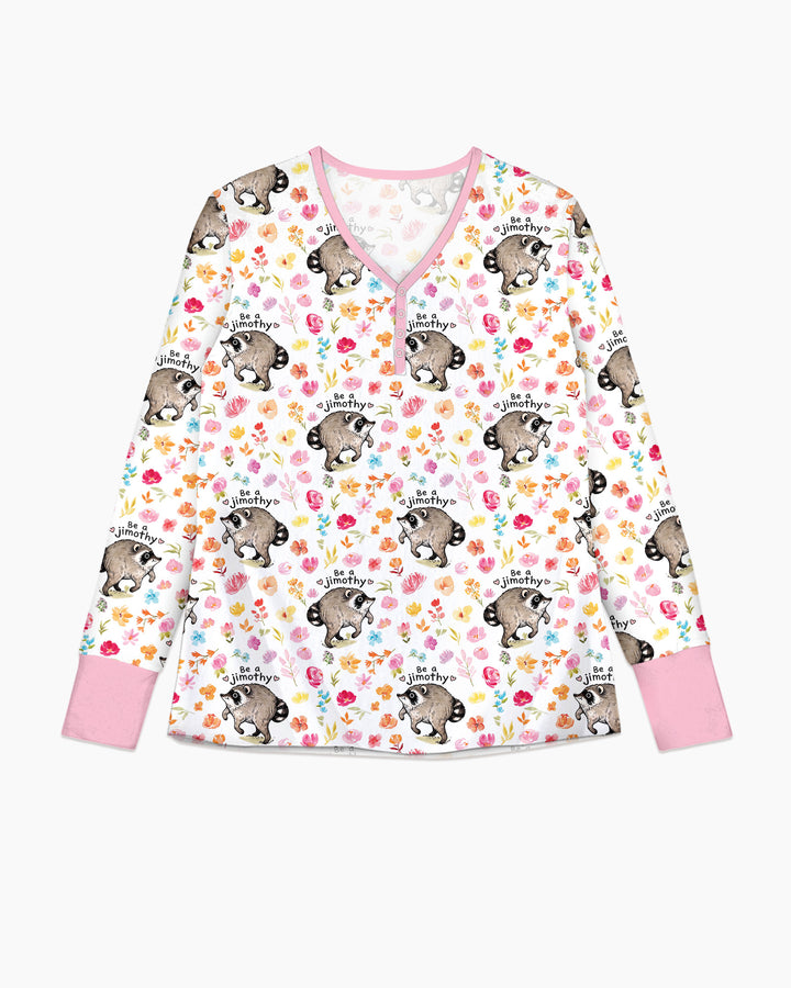 Be A Jimothy Family Matching Bamboo Women Pajama Set