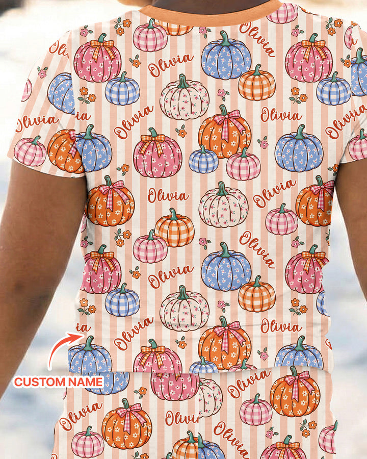 CUSTOM Template Bamboo Two Piece Short Sleeve Pyjamas Set