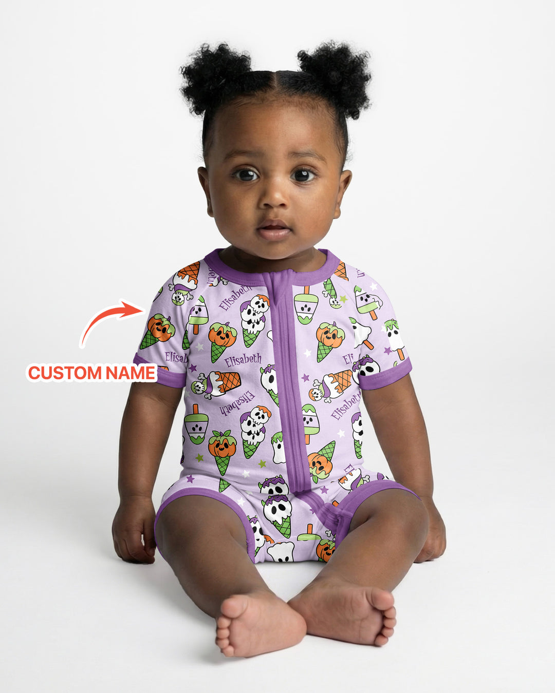 Summerween Ice cream Bamboo Shorty Zippy