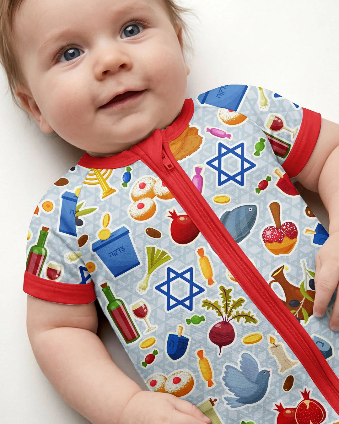 Shana Tovah Bamboo Shorty Zippy
