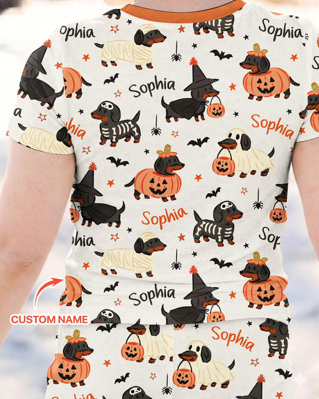 CUSTOM Template Bamboo Two Piece Short Sleeve Pyjamas Set