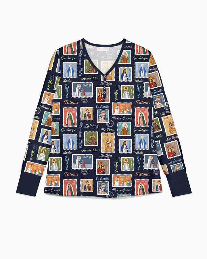 Our Lady, Around the World Bamboo Women Pajama Set