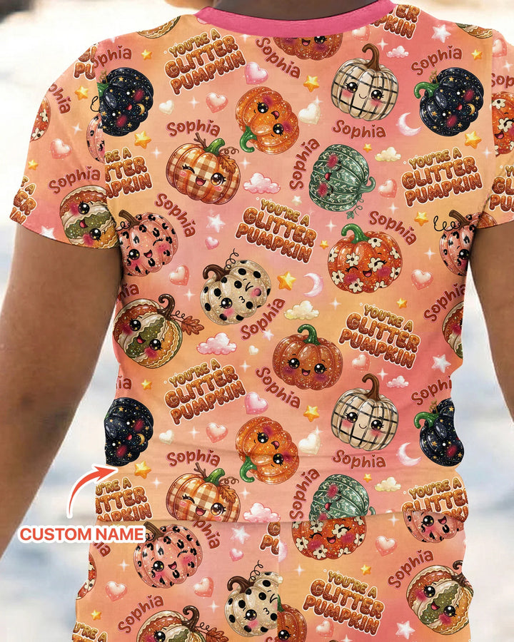 CUSTOM Template Bamboo Two Piece Short Sleeve Pyjamas Set