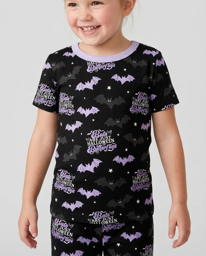 Template Bamboo Two Piece Short Sleeve Shorts Pyjamas Set