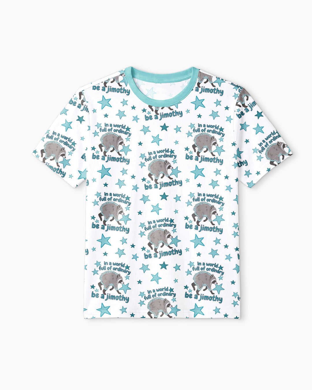 In A World Full Of Ordinary Be A Jimothy Bamboo Men Short Sleeve Short Pajama Set