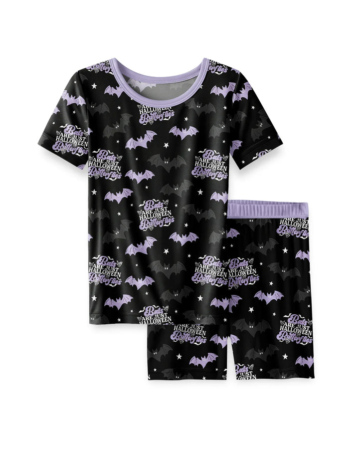 Template Bamboo Two Piece Short Sleeve Shorts Pyjamas Set