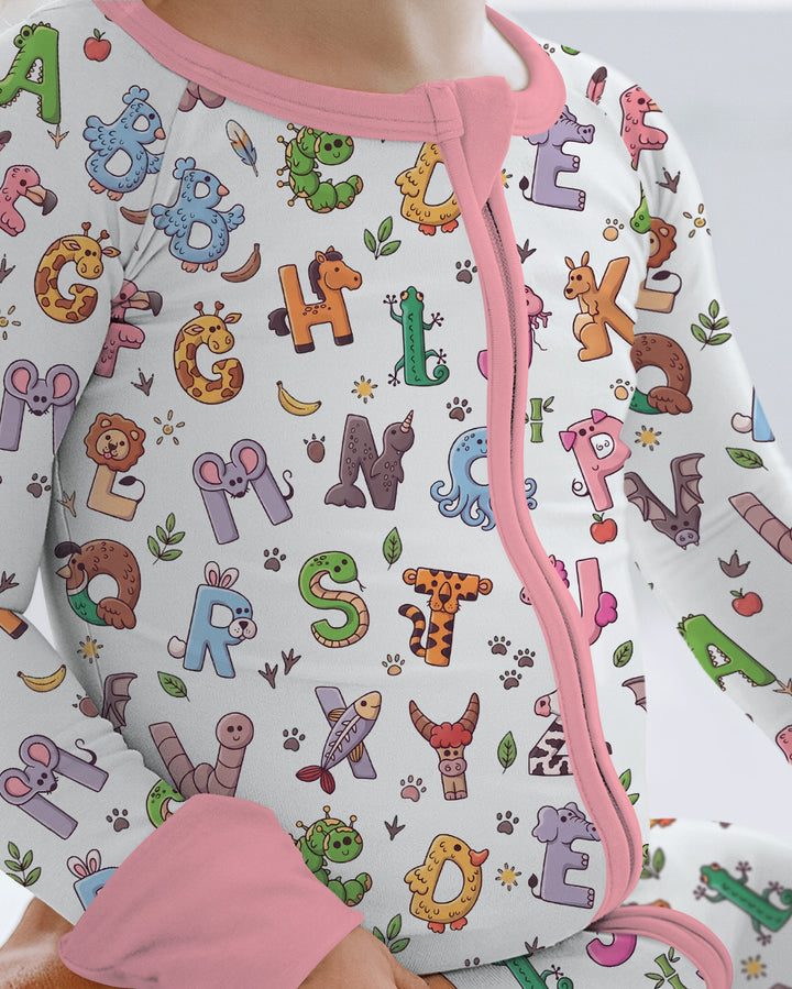 Animals Alphabet Bamboo Convertible Zippy