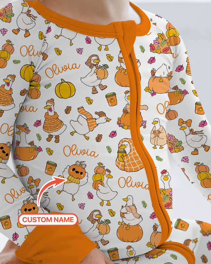 Fall Silly Goose Bamboo Convertible Zippy