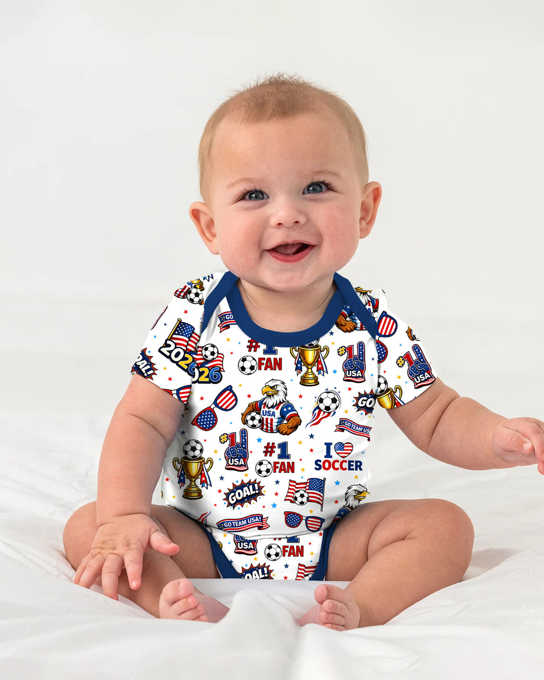 USA Soccer 2026 Party Bamboo Bodysuit