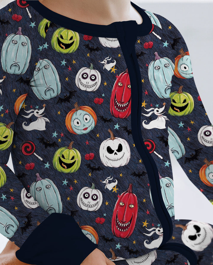 Nightmare Pumpkin Bamboo Convertible Zippy