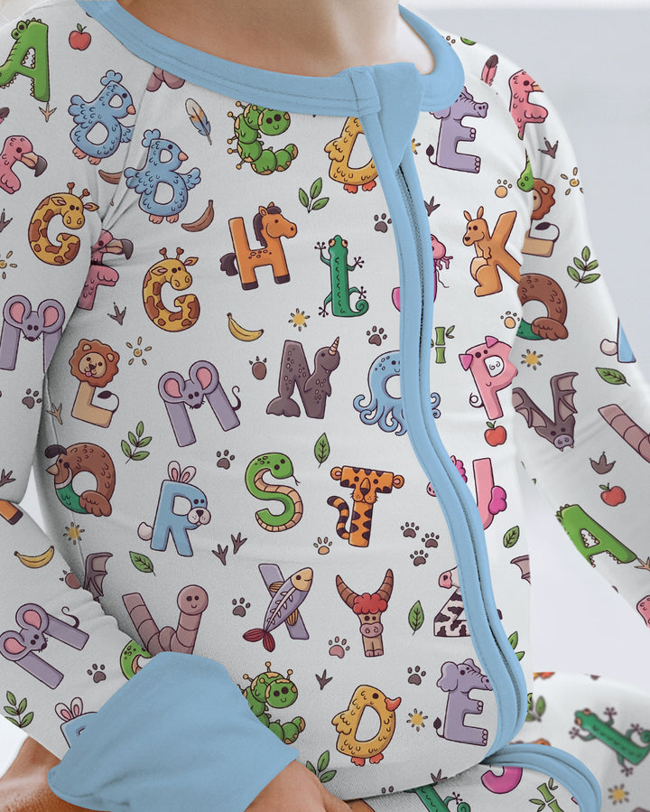 Animals Alphabet Bamboo Convertible Zippy
