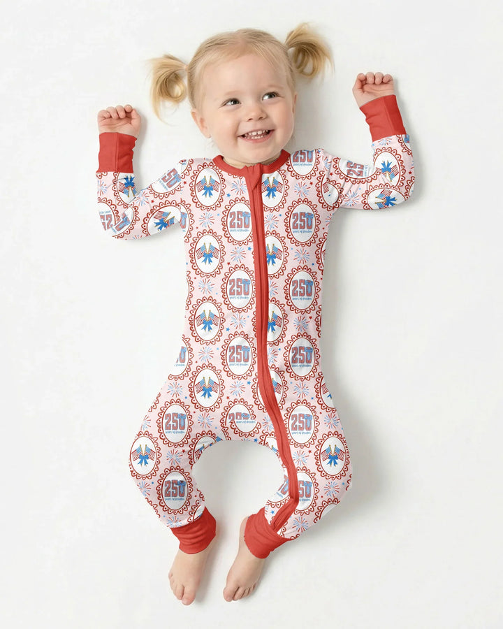 Patriotic Coquette Bamboo Convertible Zippy