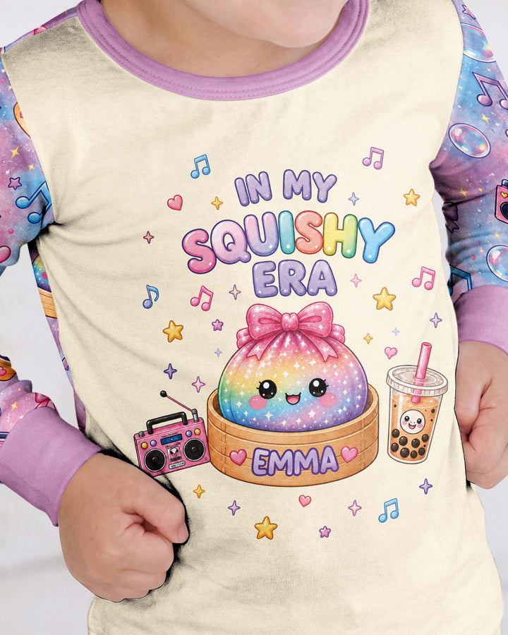 In My Squishy Era Baby Bamboo Two Piece Long Sleeve Pajama Set