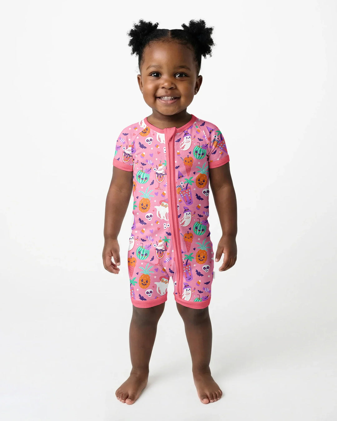 Summerween Doodles Bamboo Shorty Zippy