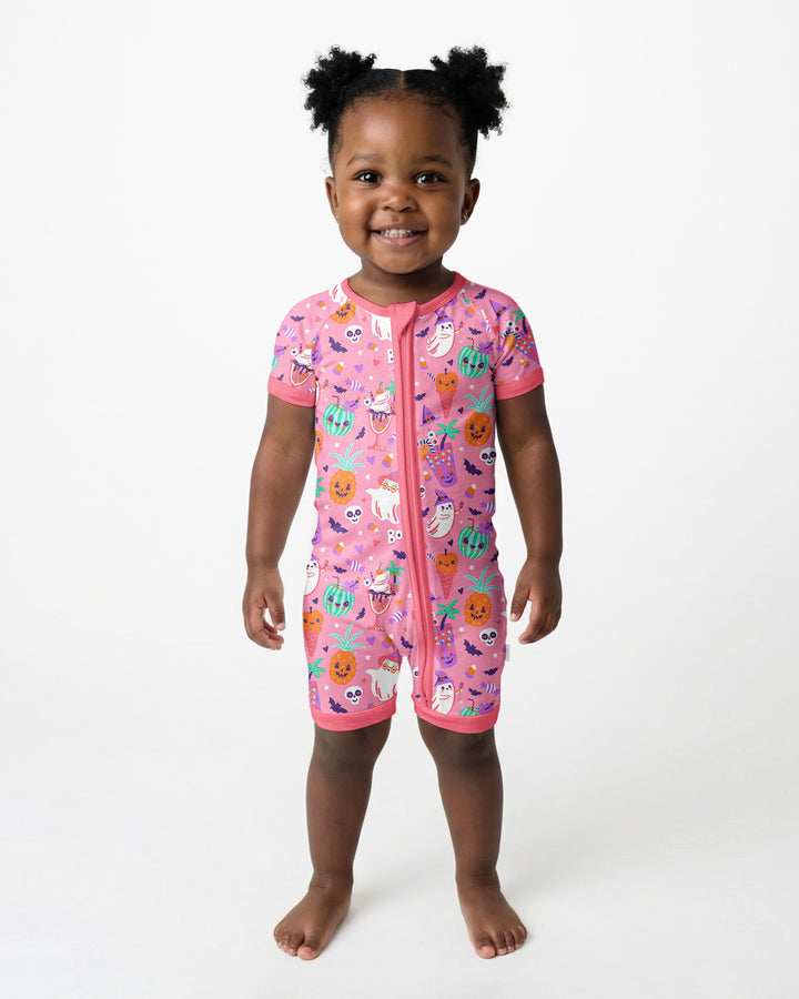 Summerween Doodles Bamboo Shorty Zippy