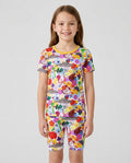 Happy Rosh Hashanah Bamboo Two Piece Short Sleeve Shorts Pajama Set