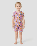 Template Bamboo Two Piece Short Sleeve Shorts Pyjamas Set
