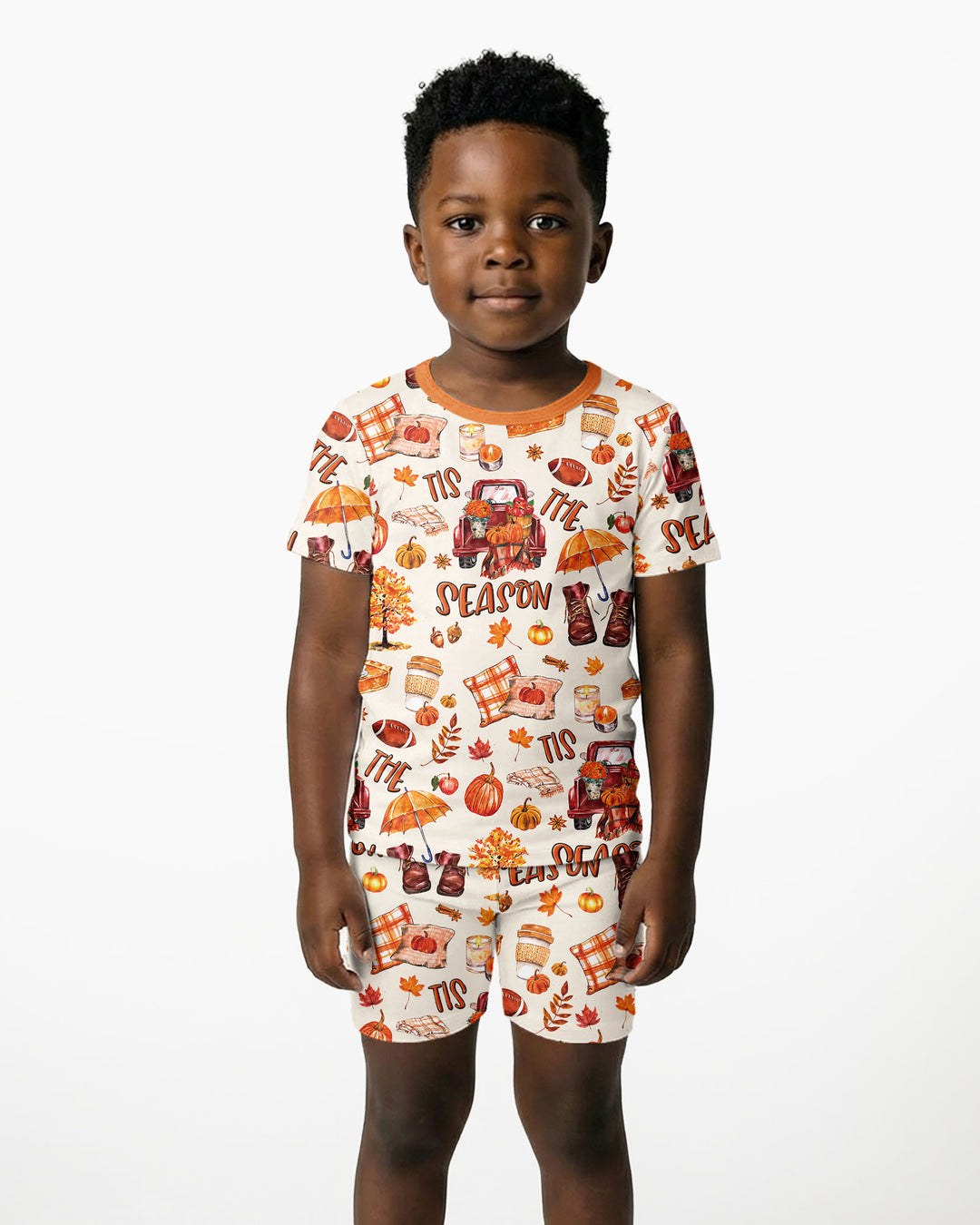 Template Bamboo Two Piece Short Sleeve Shorts Pyjamas Set