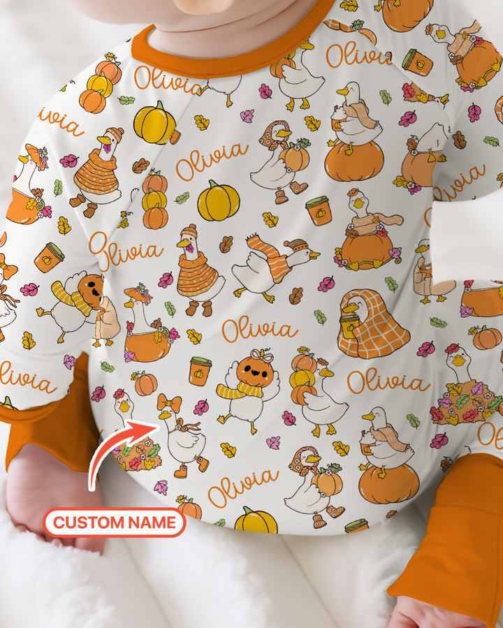 Fall Silly Goose Bamboo Convertible Zippy