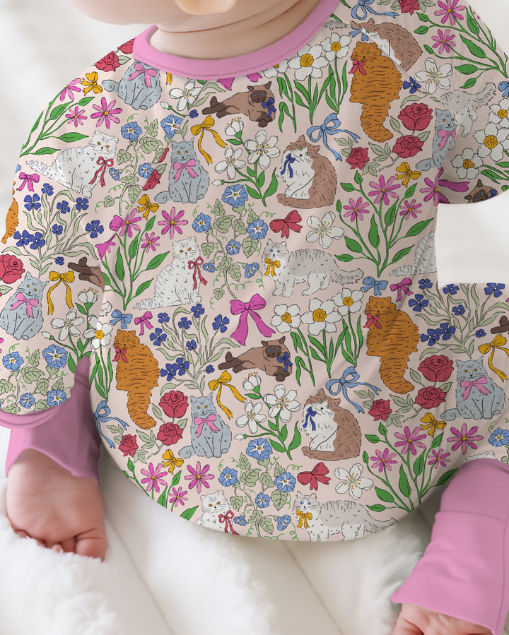 The Garden Cattery Mommy & Me Matching Bamboo Convertible Zippy