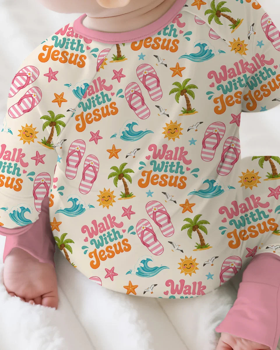 Groovy Summer Walk With Jesus Bamboo Convertible Zippy