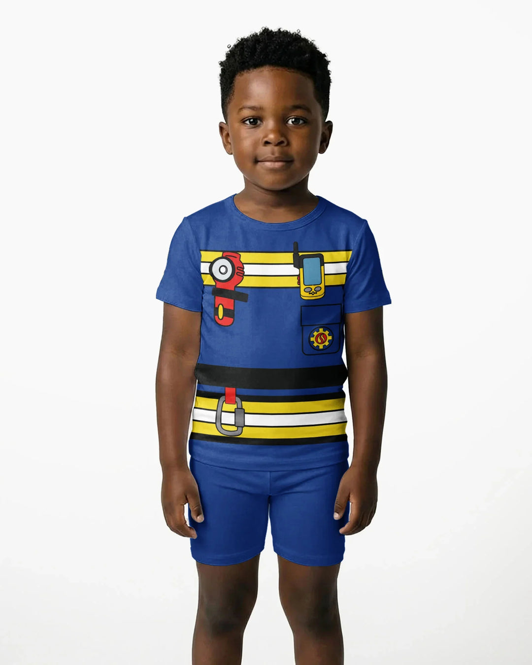 Template Bamboo Two Piece Short Sleeve Shorts Pyjamas Set