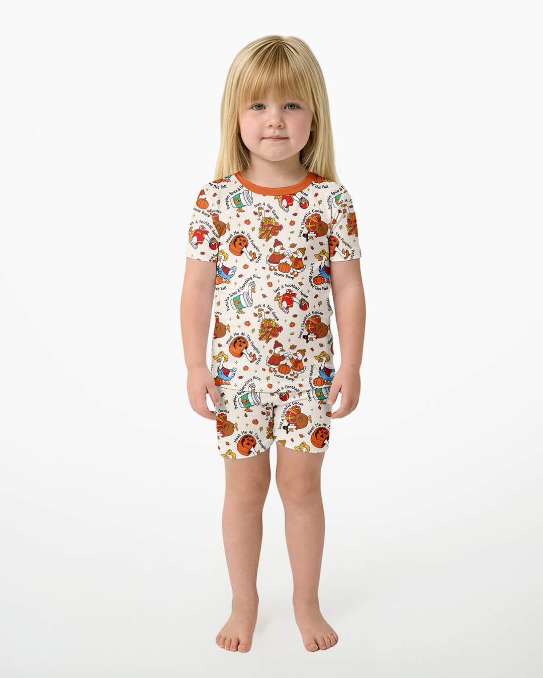 Template Bamboo Two Piece Short Sleeve Shorts Pyjamas Set