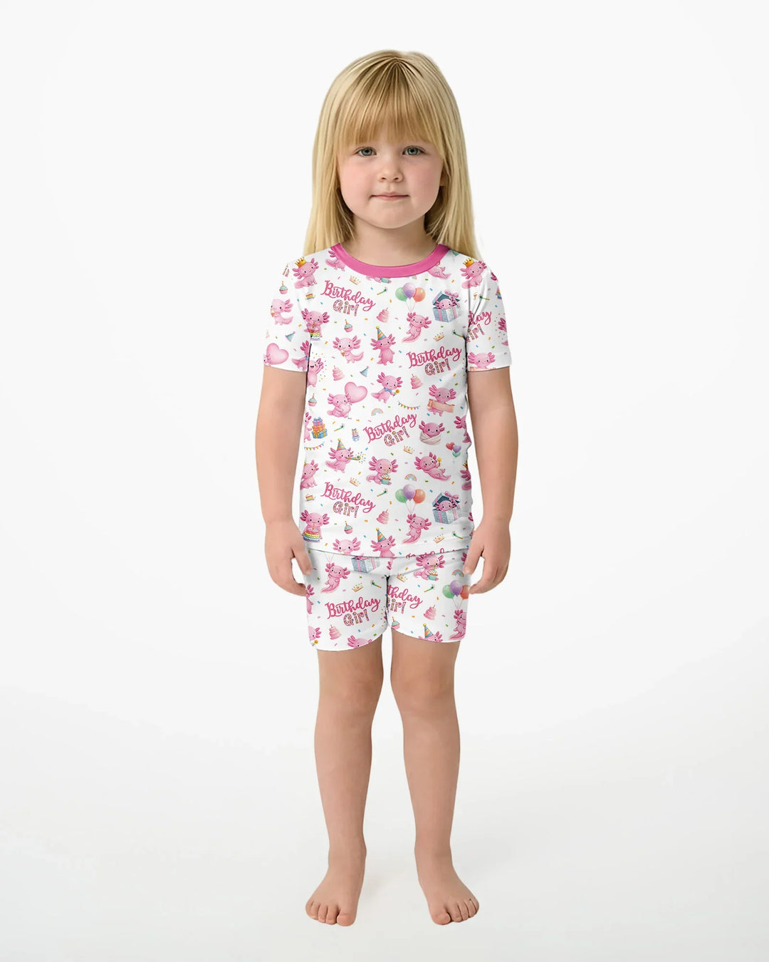 Template Bamboo Two Piece Short Sleeve Shorts Pyjamas Set