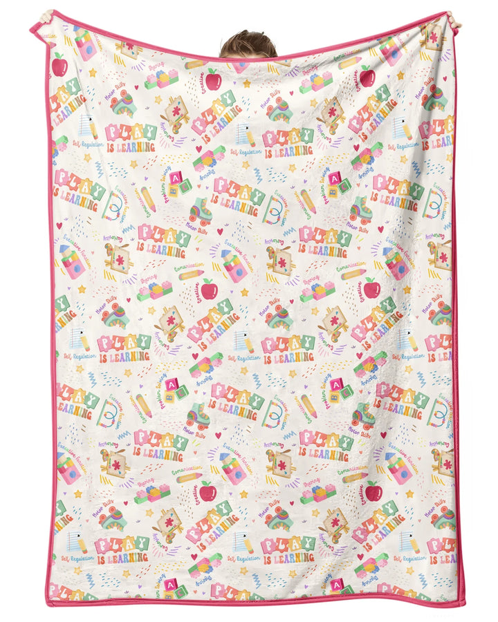 Play and Learn Bamboo Blanket