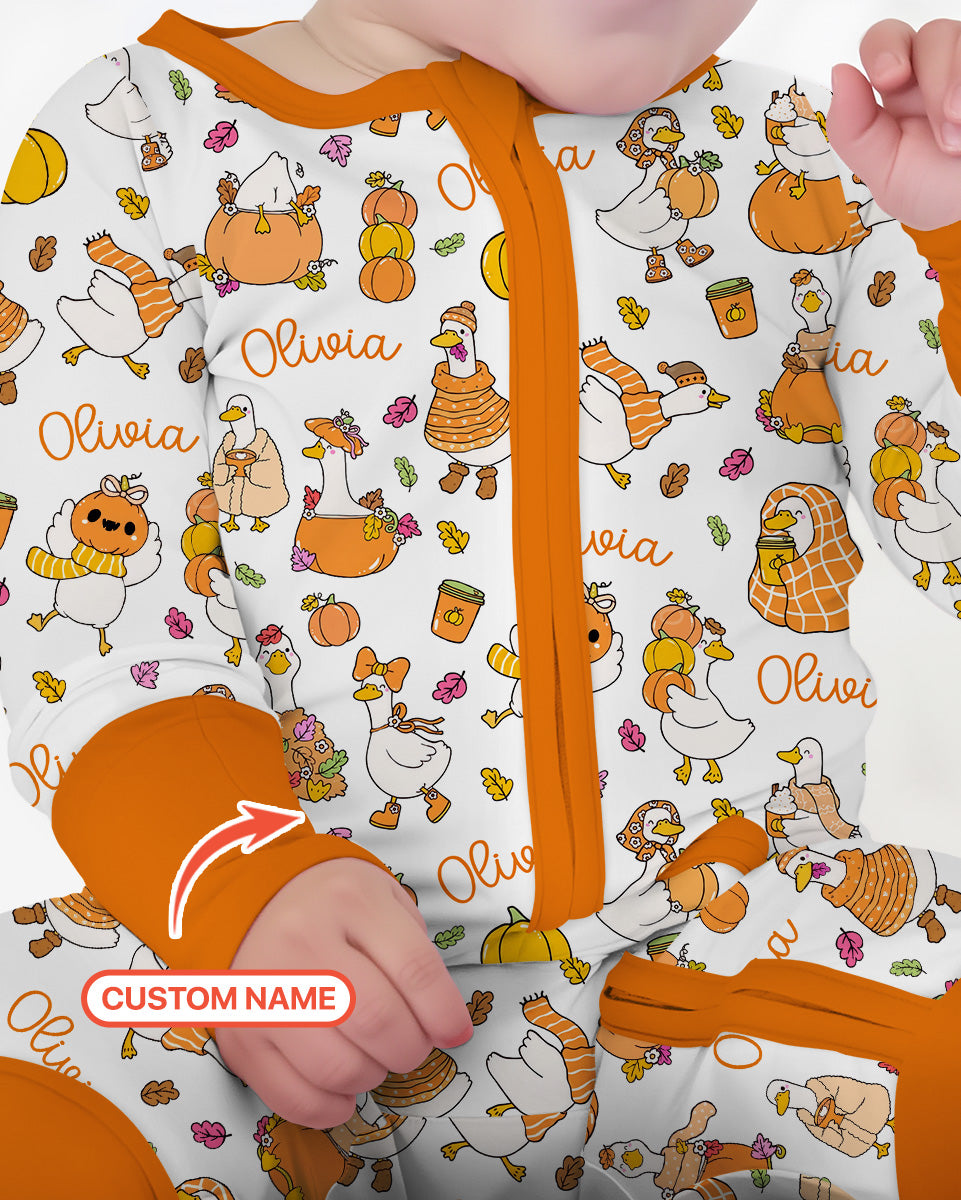 Fall Silly Goose Bamboo Convertible Zippy