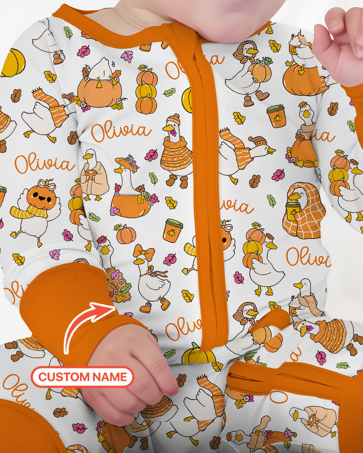 Fall Silly Goose Bamboo Convertible Zippy