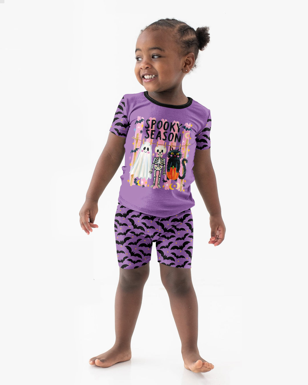 Template Bamboo Two Piece Short Sleeve Shorts Pyjamas Set