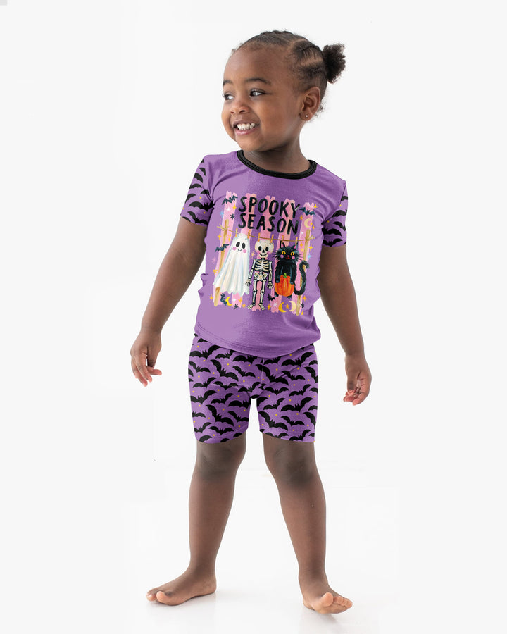 Template Bamboo Two Piece Short Sleeve Shorts Pyjamas Set