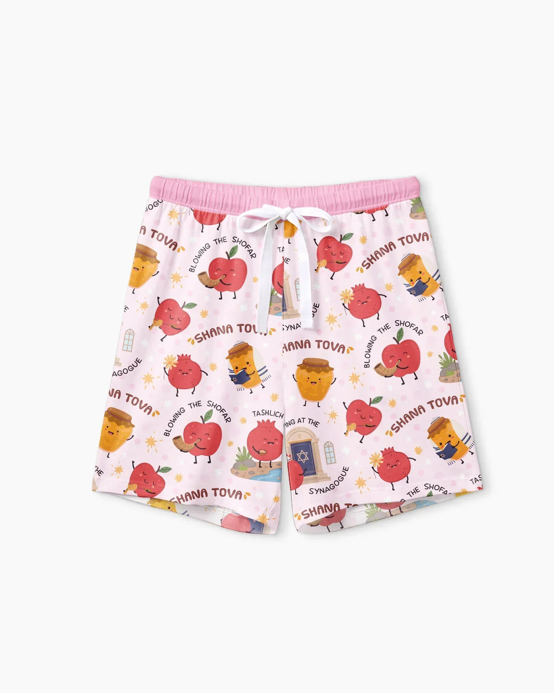 Sweet Sacred Moments Family Matching Bamboo Women Short Sleeve Short Pajama Set