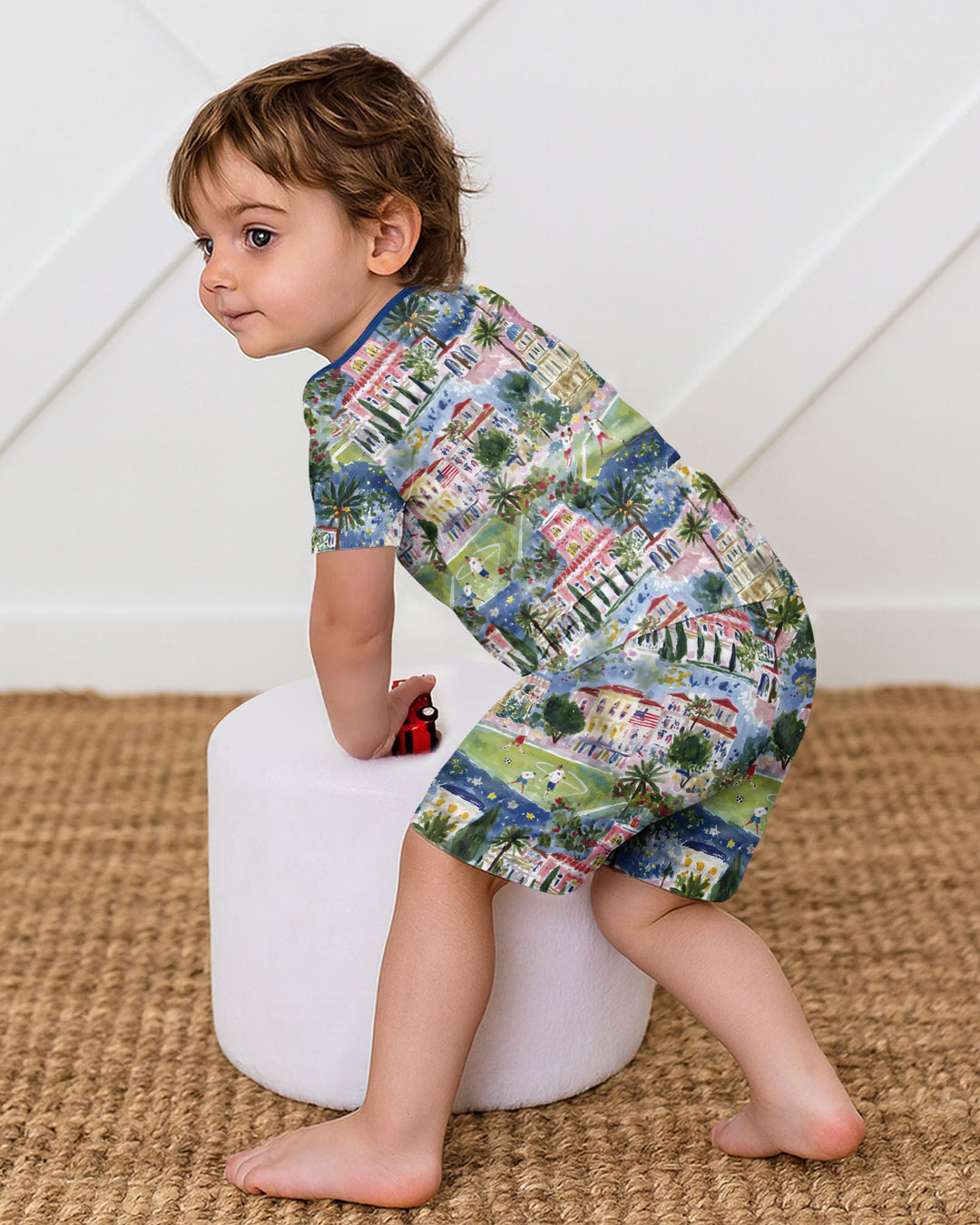 Soccer Tour 2026  Bamboo Two Piece Short Sleeve Shorts Pajama Set